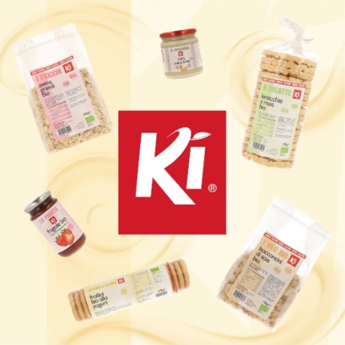 Torna il marchio Kí, storico brand del biologico italiano Torna il marchio Kí, storico brand del biologico italiano