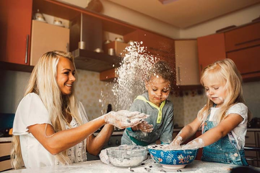 In cucina con i bambini